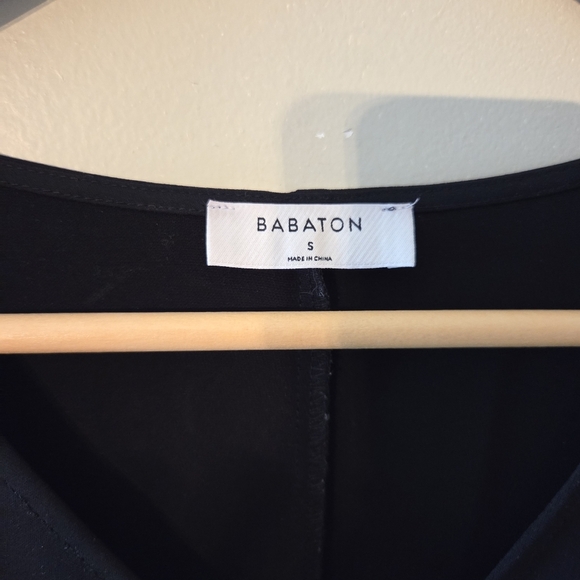 Aritzia Babaton Aaron Mini Black Casual Dress Size Small. - Picture 10 of 11